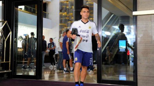 Selección Argentina: Lautaro Martínez volverá este sábado a Italia a continuar con la recuperación