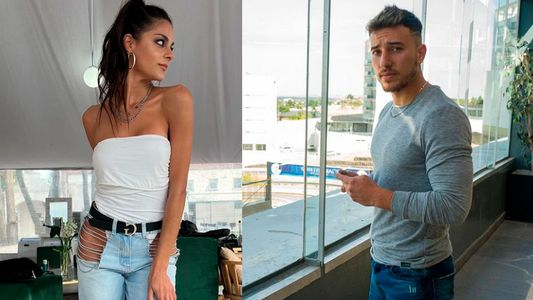 Martín Salwe sorprendió a Emily Lucius en sus vacaciones en el Caribe