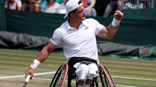 Tenis adaptado: el argentino Gustavo Fernández ganó Wimbledon por primera vez en su historia