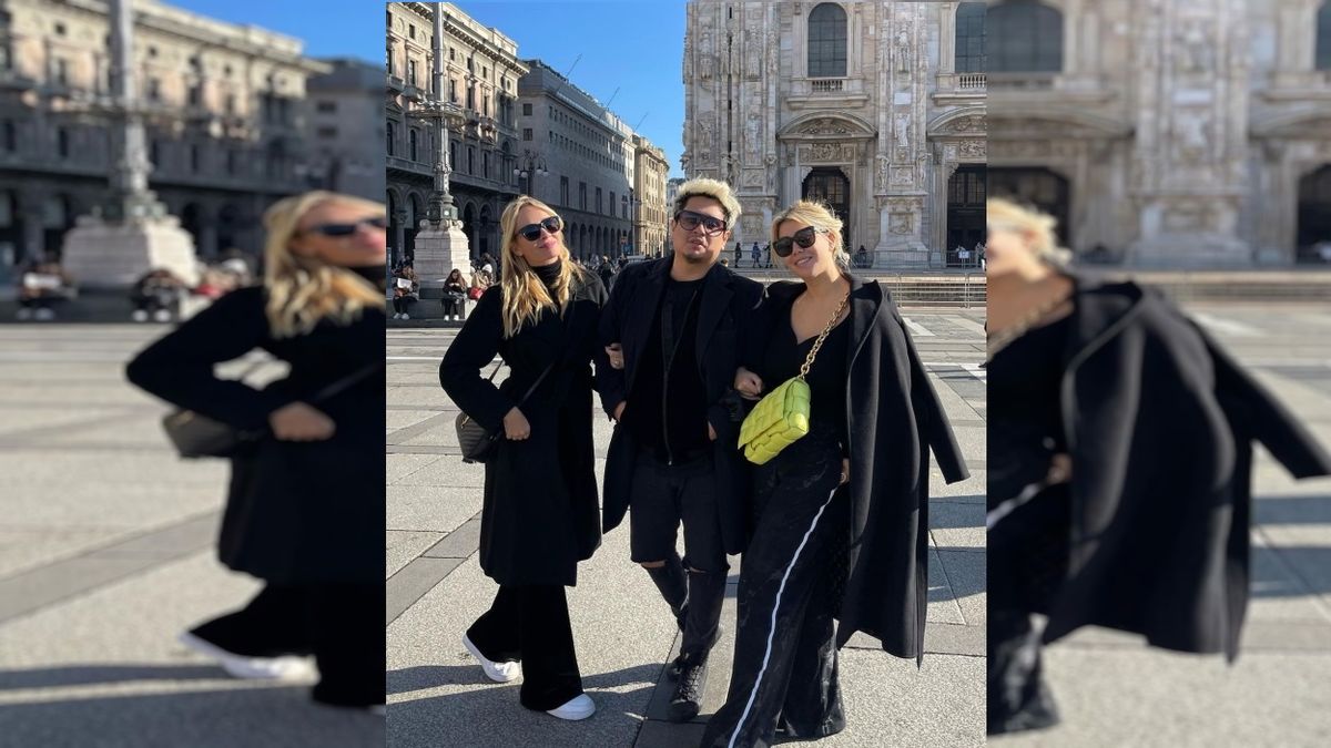 Wanda Nara calma sus nervios haciendo shopping