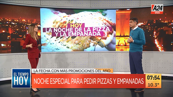 La Noche de la Pizza y Empanada: ¿cuál es el infaltable de Antonio y Belén? (Captura de Tv) La Noche de la Pizza y Empanada: ¿cuál es el infaltable de Antonio y Belén? (Captura de Tv)