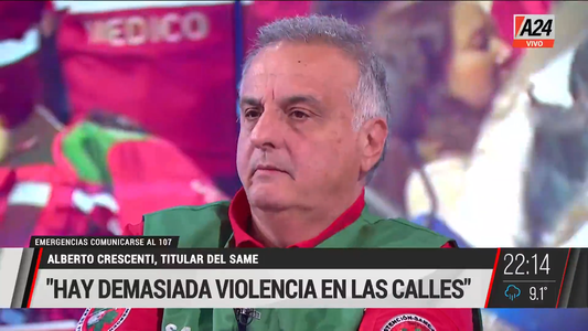 Alberto Crescenti contó cómo fue el operativo de rescate en el incendio de Recoleta: Nunca te vas a acostumbrar...