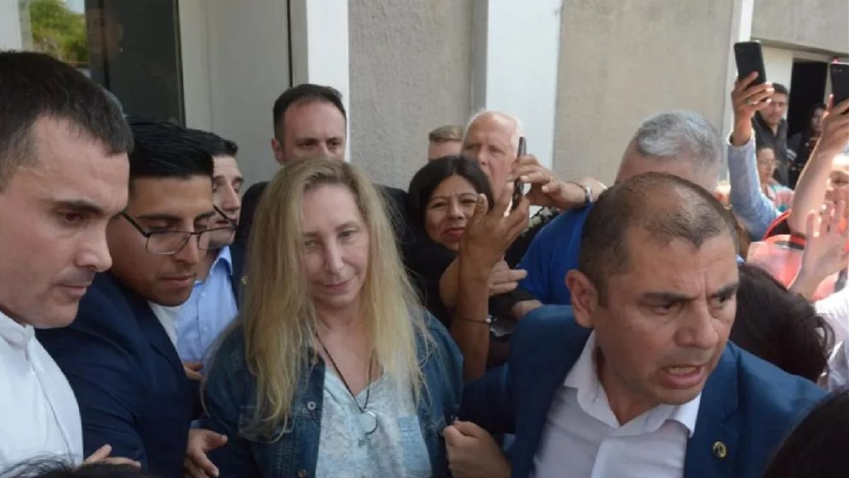 Karina Milei habló por segunda vez ante la militancia de LLA. Foto: arcihivo