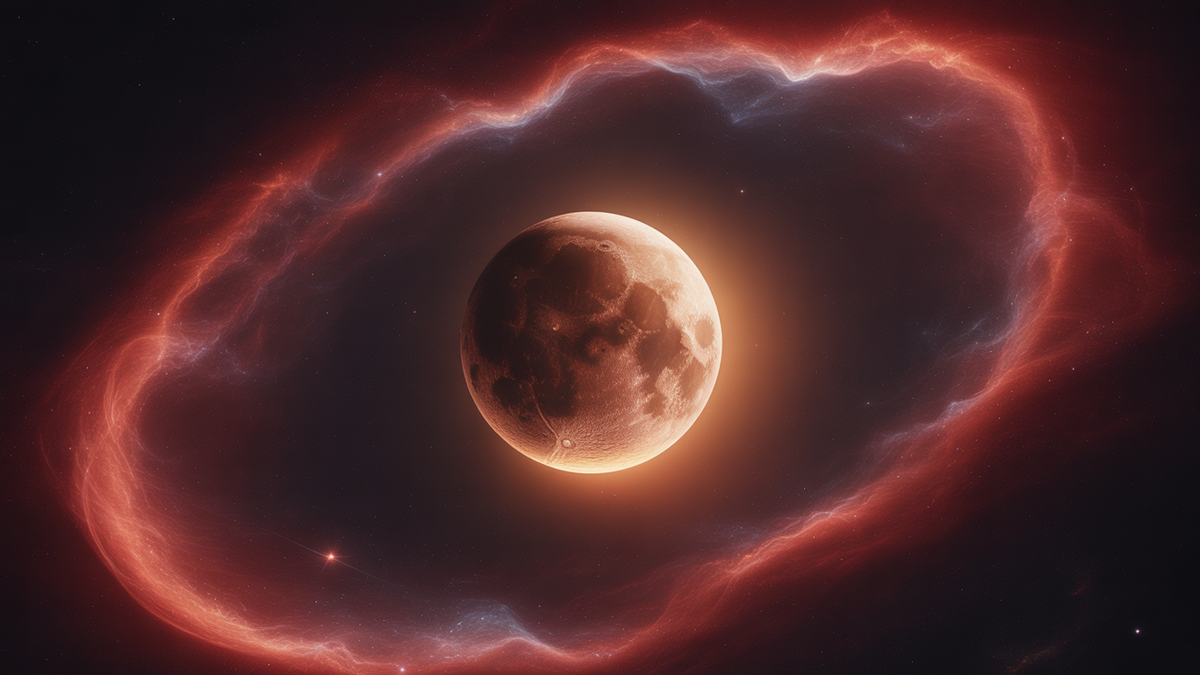 La Luna en Aries enciende el fuego del deseo y las ganas de ir por más. Foto: Ideogram.