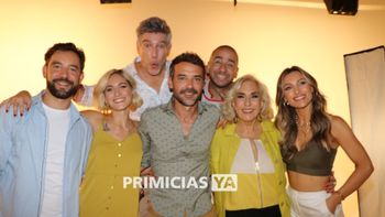 Pedro Alfonso: El back de las fotos de marquesina de Una noche en el hotel