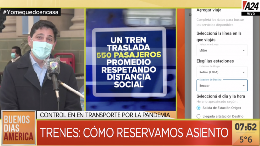 Cómo reservar asiento para viajar en el ramal Tigre-Retiro de la línea Mitre a partir del lunes