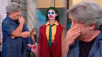 El desopilante diseño de El Guasón de Pachu Peña: ¡Ni él pudo contener la risa!