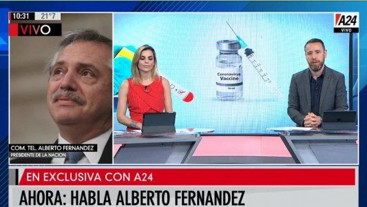 Más definiciones de Alberto en A24: aumento en diciembre para todos los jubilados, freno a la suba de tarifas y la vuelta a clases