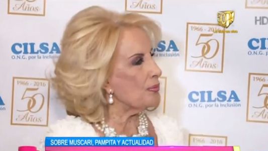 Mirtha Legrand opinó de los dichos de Muscari: Fue muy desagradable