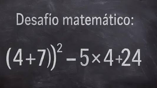 Desafío matemático: ¿en cuánto tiempo lográs resolverlo?