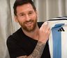 La increíble reacción de Lionel Messi al ver por primera vez la camiseta argentina con las 3 estrellas
