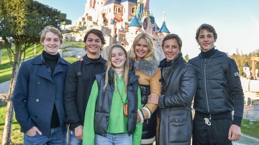 Las espectaculares vacaciones de Valeria Mazza y su familia en Disney de París: las imágenes
