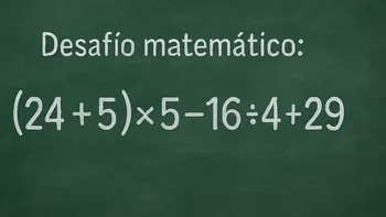 La regla esencial para resolver este desafío matemático es conocido como PEMDAS (por sus siglas en inglés) o jerarquía de operaciones.