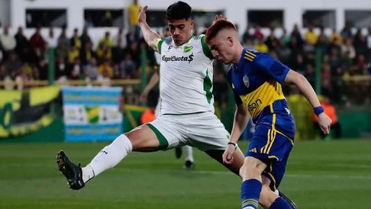Boca sufrió y cayó por 1-0 ante Defensa y Justicia en Florencio Varela
