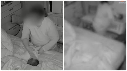 Casi me lo mata: el calvario de una mamá al descubrir el video de la niñera golpeando a su bebé