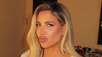 Wanda Nara posó sin corpiño y al límite de la censura: la llamativa reacción de Nora Colosimo