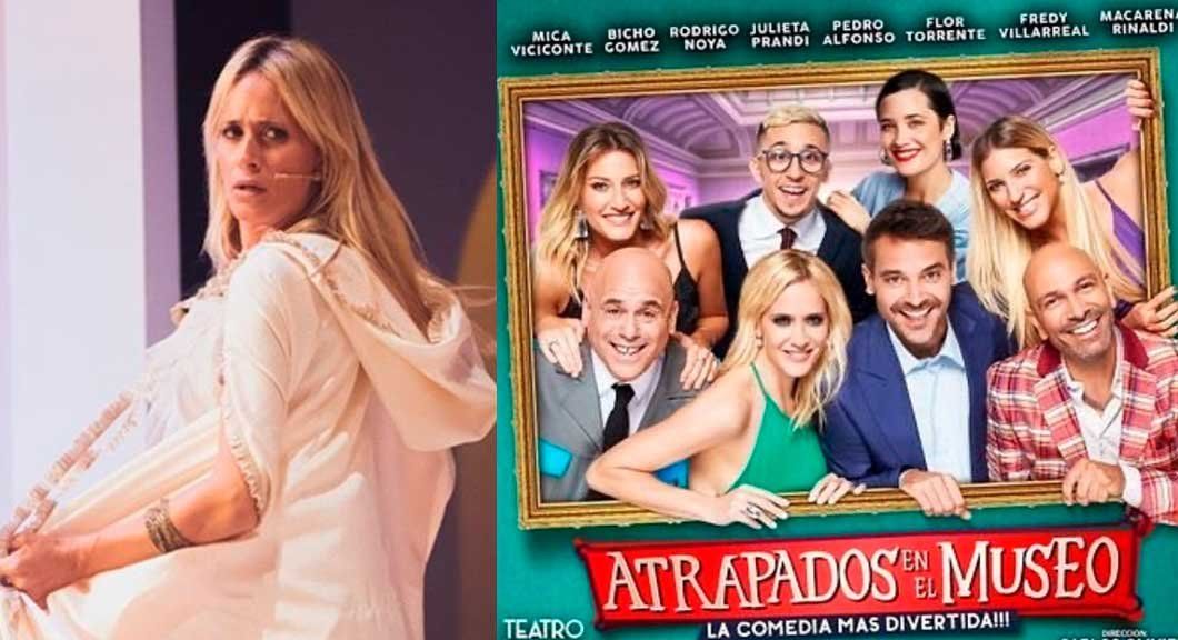 Julieta Prandi, enojada con Pedro Alfonso y el elenco de su obra