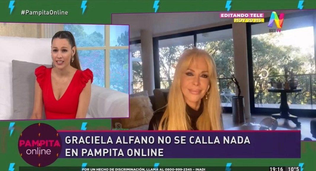 Graciela Alfano se emocionó al hablar con Pampita sobre Blanca: Mientras esa niña...