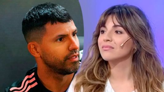 Inesperado guiño del Kun Agüero a Gianina Maradona