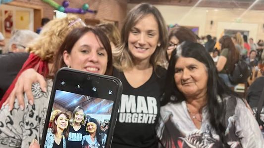 Malena Galmarini encabezó un encuentro masivo de mujeres: Seré la primera intendenta de Tigre 