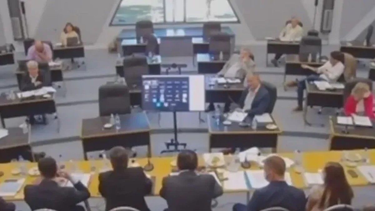 La reunión de la comisión de Presupuesto y Hacienda en la Cámara de Diputados de La Pampa ocurrió en diciembre pasado.&nbsp;