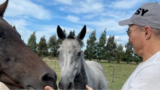 Fernando Burlando se volvió a encontrar con los caballos tras el grave accidente