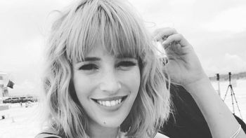 Luisana Lopilato, nuevo look con flequillo y vuelta al trabajo