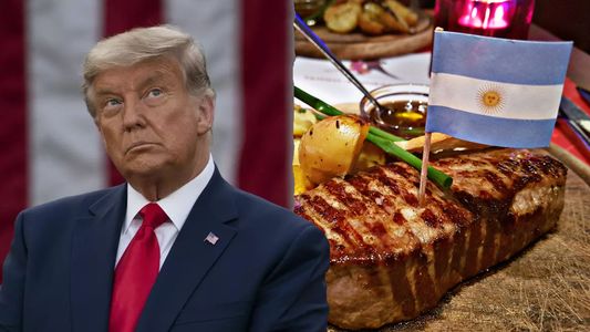 Donald Trump analiza cuadriplicar la cuota de importaciones de carne vacuna desde Argentina