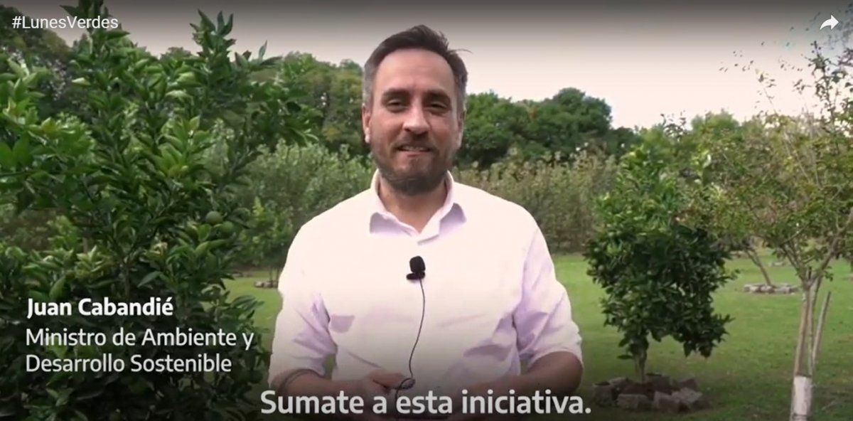 El ministro Cabandié lanzó 