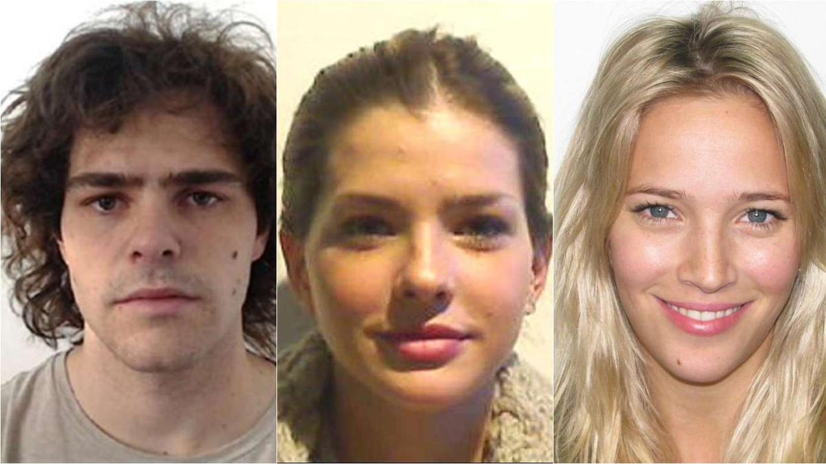 Peter Lanzani, China Suárez y Luisana Lopilato. 