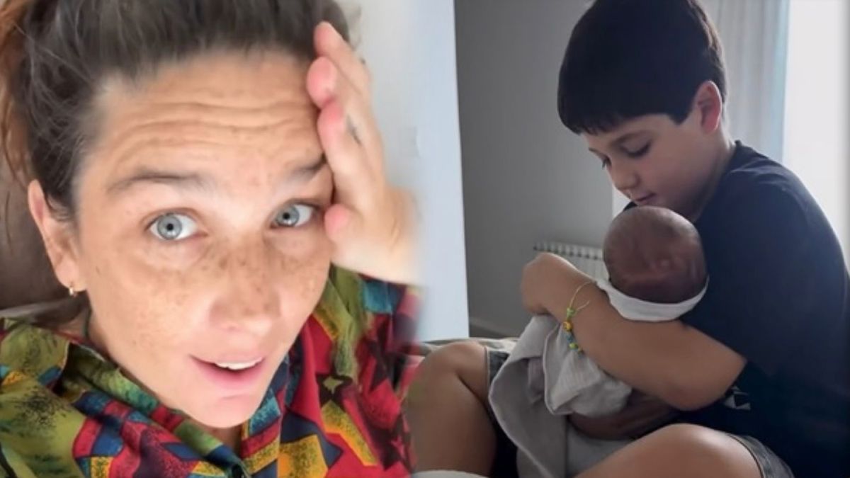 El motivo detrás de la decisión de Juana Repetto de no mostrar la cara de su tercer hijo