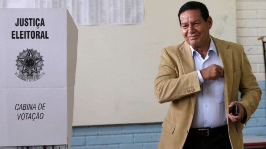 El comentario racista del compañero de fórmula de Bolsonaro que escandalizó a todos