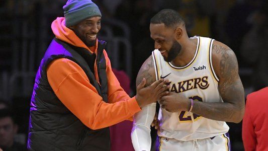 El último tuit de Kobe: la felicitación a su amigo LeBron James por romper una marca suya