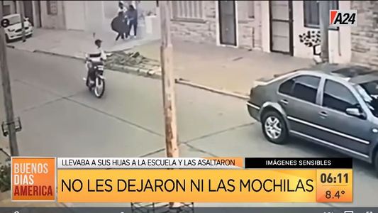 La Tablada: otra vez, en ataque motochorro se roban hasta la mochila