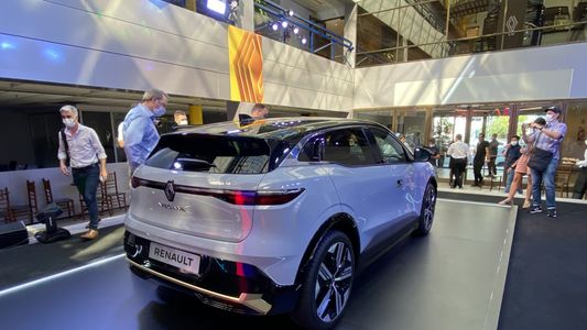 El Renault Mégane E-Tech eléctrico pasó por Buenos Aires