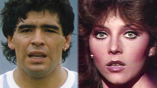 El romance no conocido entre Verónica Castro y Diego Maradona