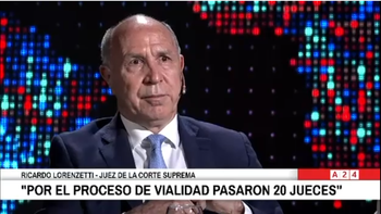 Ricardo Lorenzetti con Novaresio: Cristina Kirchner no es una presa política