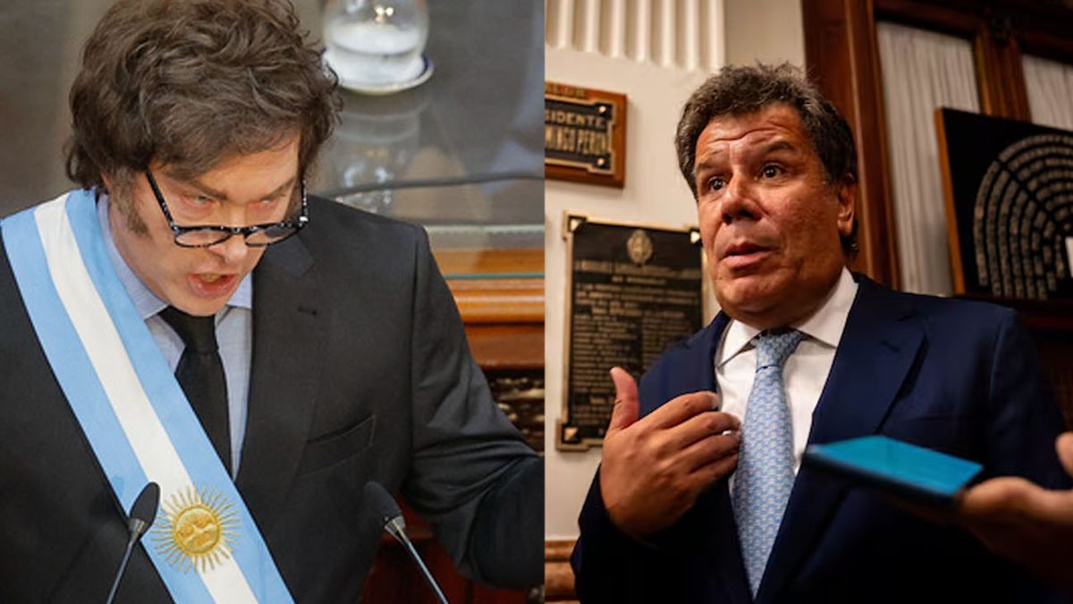 Javier Milei acusó a Manes de mentiroso y apuntó contra los medios: Aquí la prueba