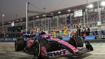 Colapinto en Qatar: mala qualy, cambios en el auto y salida desde boxes