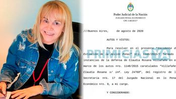 Nuevo revés judicial para Claudia Villafañe en la causa que la enfrenta a Diego Maradona