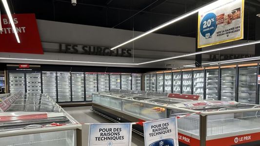 Alerta en Francia: un ciberataque masivo en supermercados destruyó la cadena de frío en alimentos