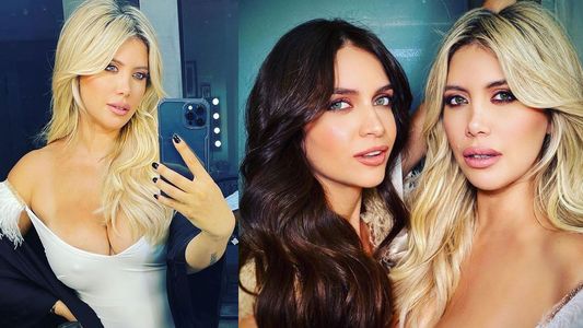 Wanda Nara se burló del look de Zaira en las redes y la comparó con un personaje de ficción