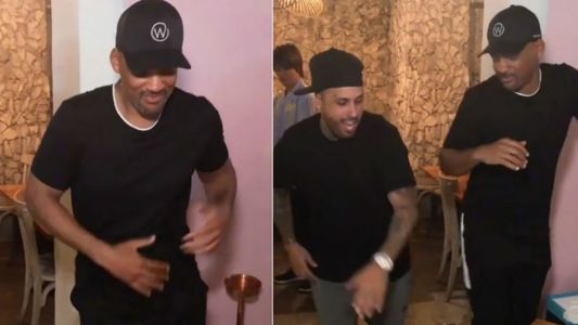 Will Smith se animó a bailar reggaetón junto a Nicky Jam