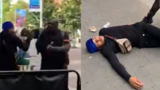 Video estremecedor: se quiso pelear en la calle y un exboxeador que peleó contra Tyson lo durmió de una trompada