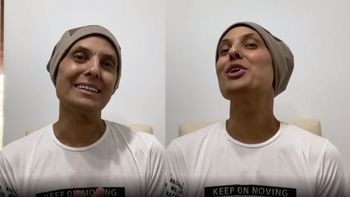 Lío Pecoraro grabó un video emotivo hablando sobre su salud: Terminamos la primera etapa de tratamiento