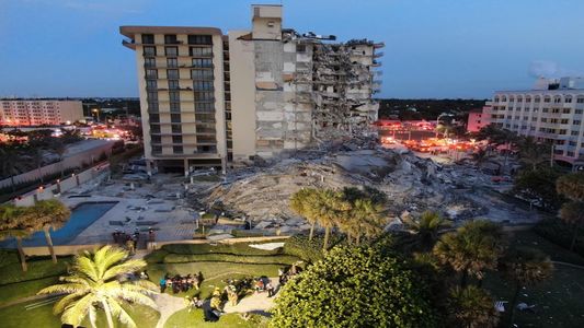 Derrumbe en Miami: encontraron a salvo a un argentino y buscan a otros nueve