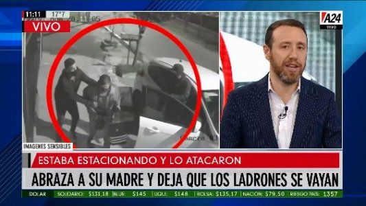 Conurbano violento: así le robaron el auto a una jubilada y a su hijo