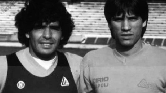 De campeón a indigente: la dramática historia de un excompañero de Maradona en el Nápoli