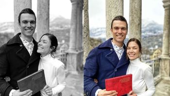 ¡Sorpresa! Laura Laprida se casó en Suiza tras tres años de noviazgo