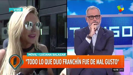Luciana Salazar en Intrusos: Comparar a dos criaturas es nefasto